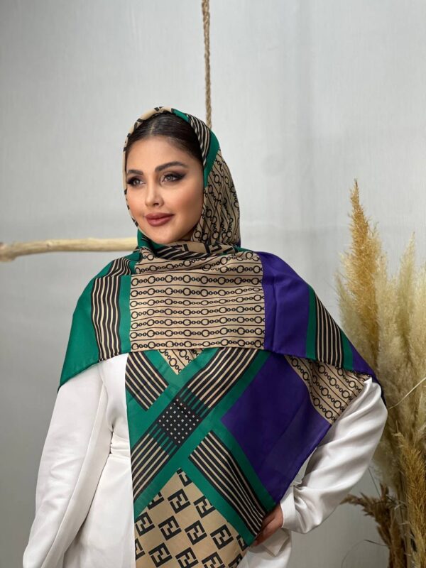 روسری حریر نخ کد 177