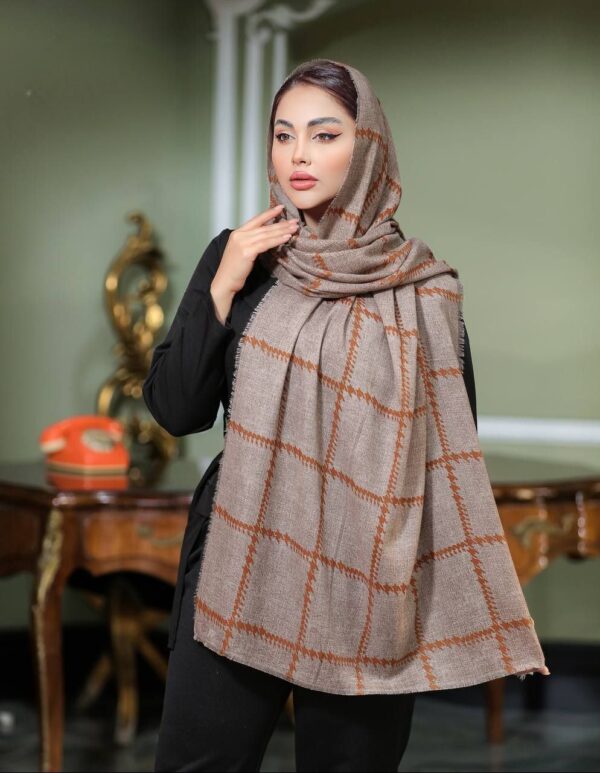 شال نخی دور ریش کد 211